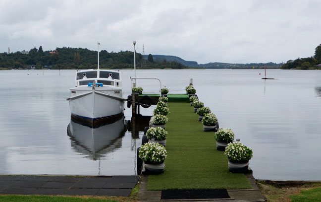 Marina berths on Lake Rotoiti