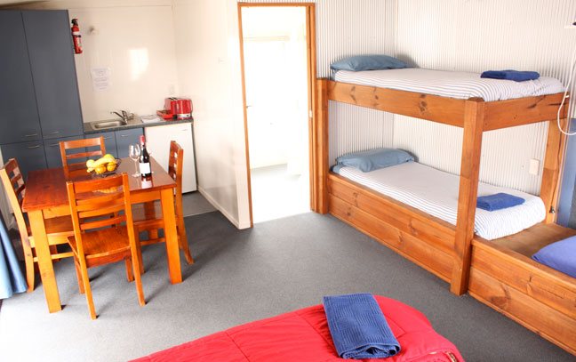 Self contained cabin bunk room
