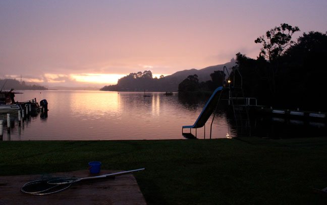 Sunset over Lake Rotoiti
